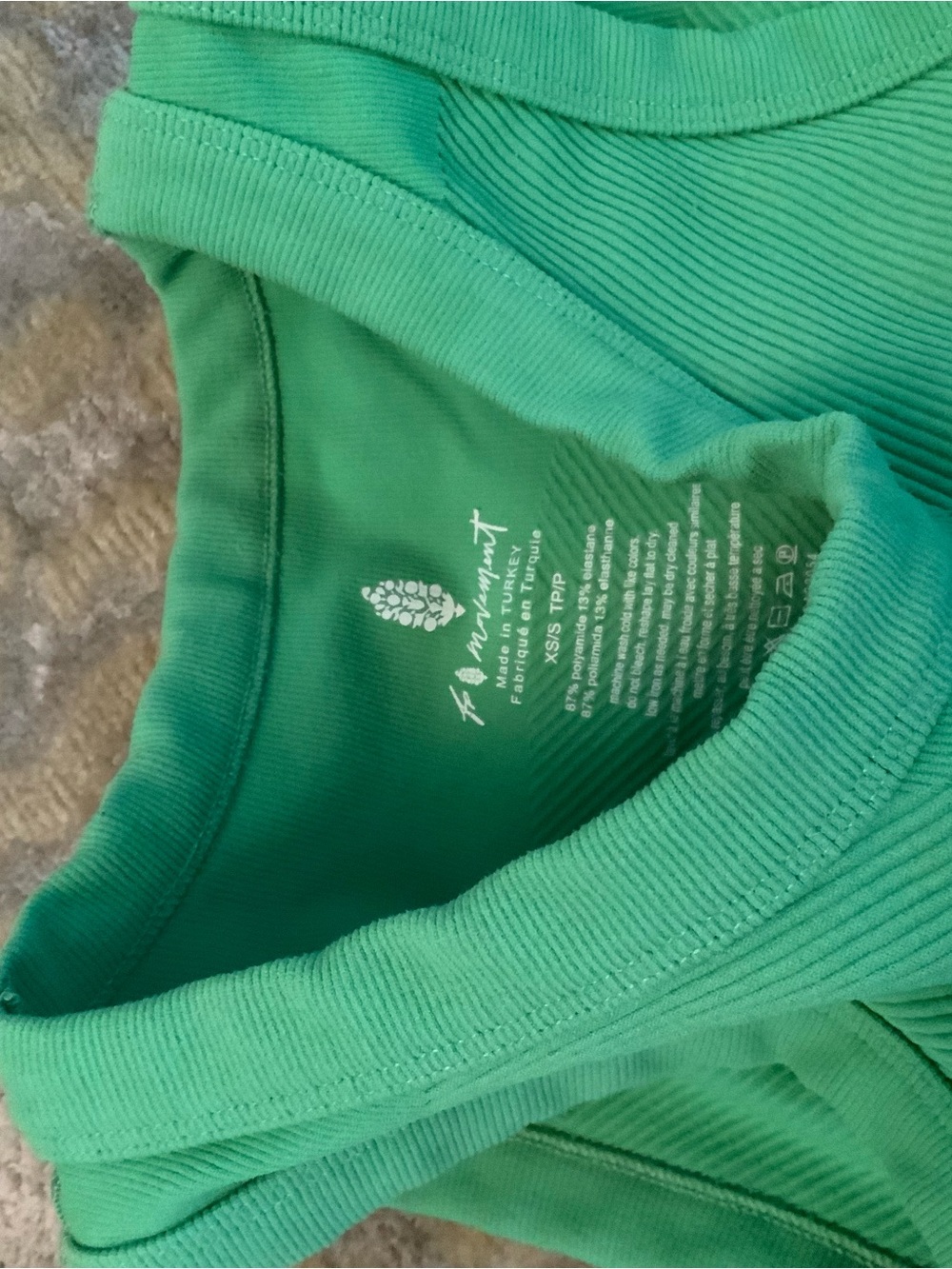 Free people' Green Tank Top - Picture 2 of 3